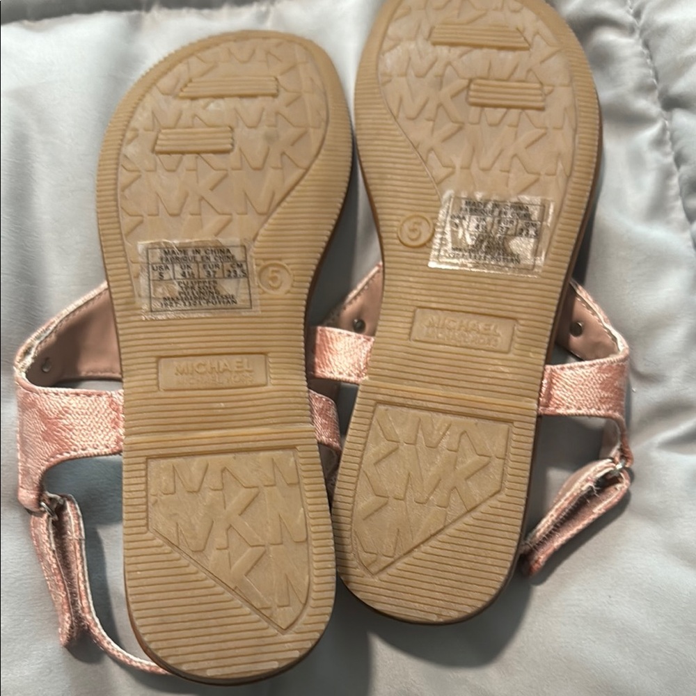 Michael Kors Blush Pink Sandals - Picture 2 of 2